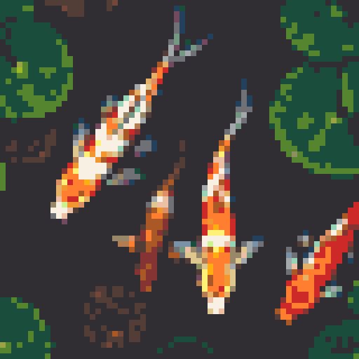 Koi Fish mosaic