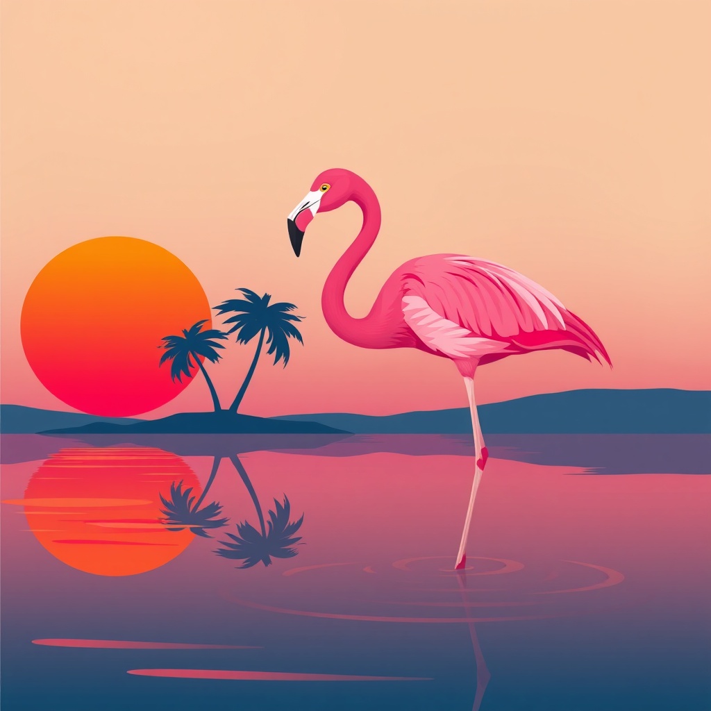Pink Flamingo