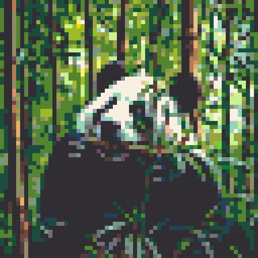 Panda Bear mosaic