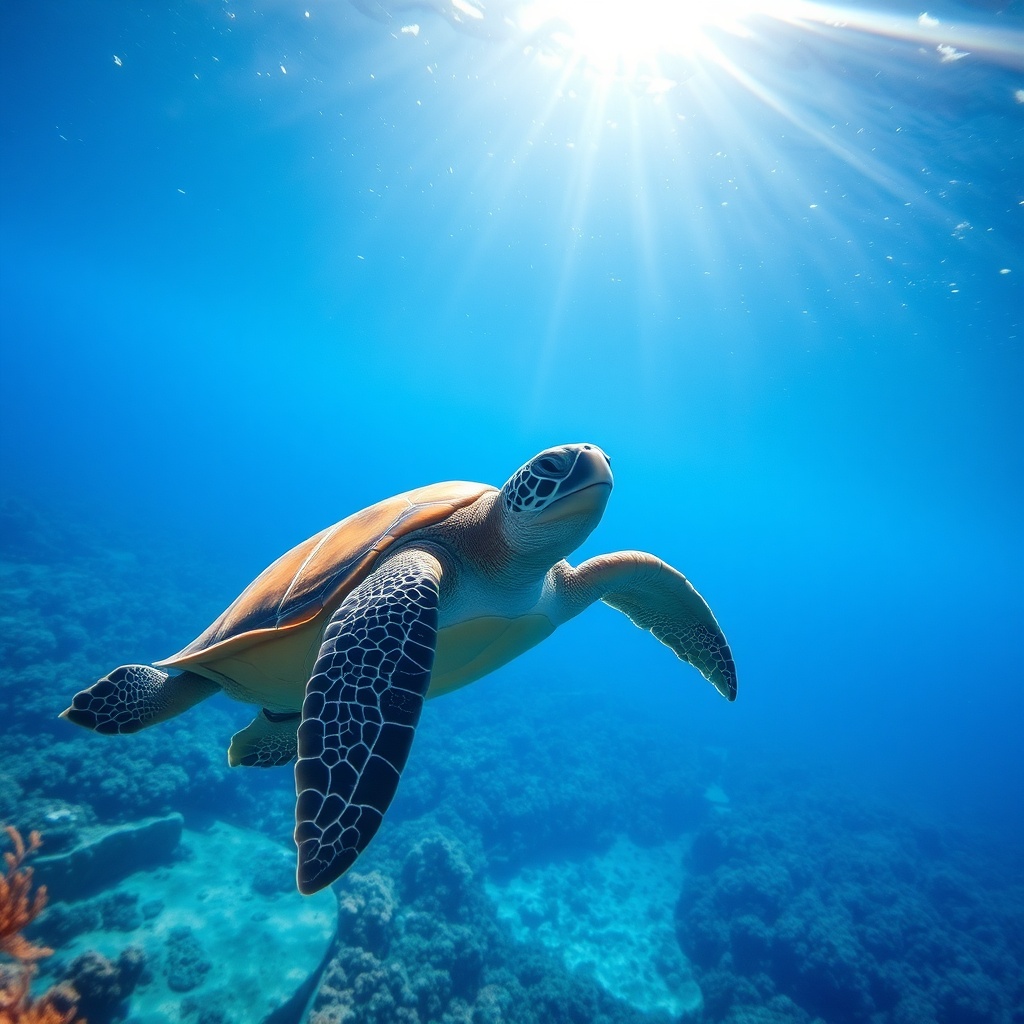 Underwater Turtle