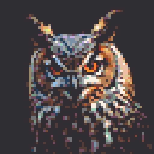 Owl Wisdom mosaic