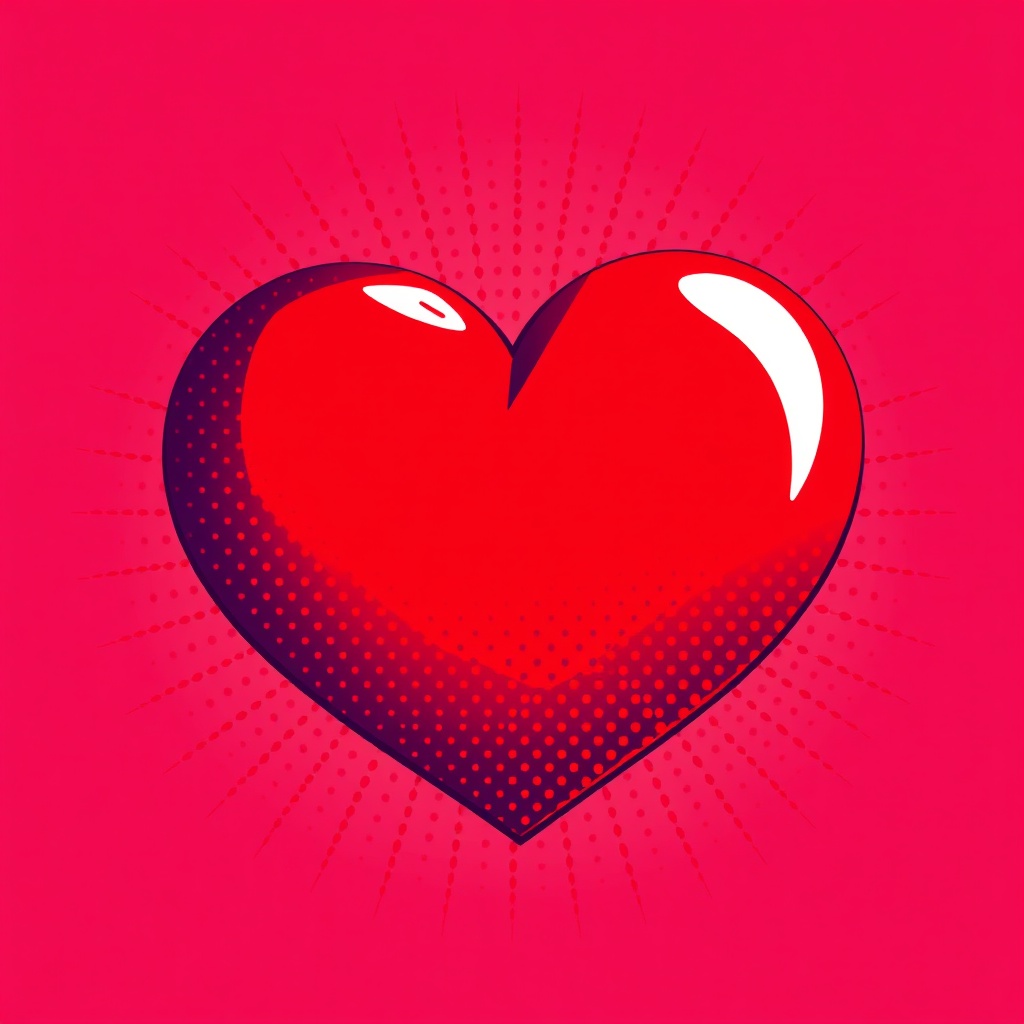 Pop Art Heart