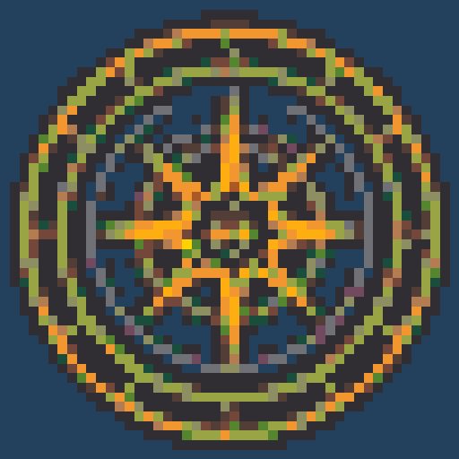 Compass Rose mosaic