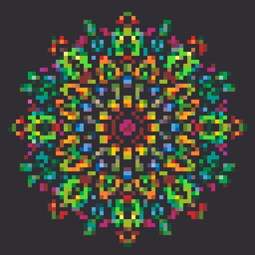 Mandala mosaic