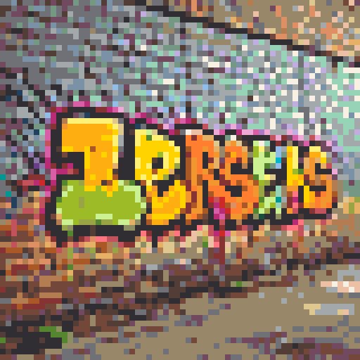Graffiti Wall mosaic