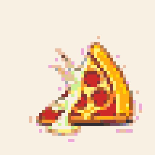 Pizza Slice mosaic
