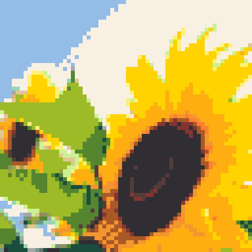 Sunflower mosaic