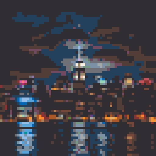 City Skyline mosaic