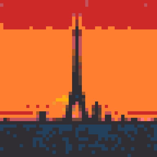 Eiffel Tower mosaic