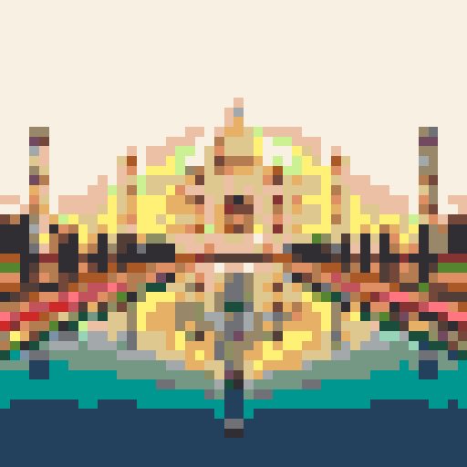 Taj Mahal mosaic