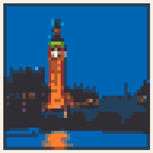 Big Ben mosaic