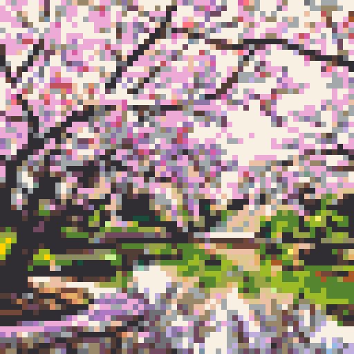 Cherry Blossoms mosaic