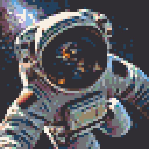 Astronaut mosaic