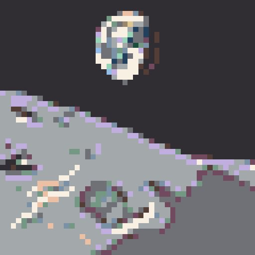 Moon Landing mosaic