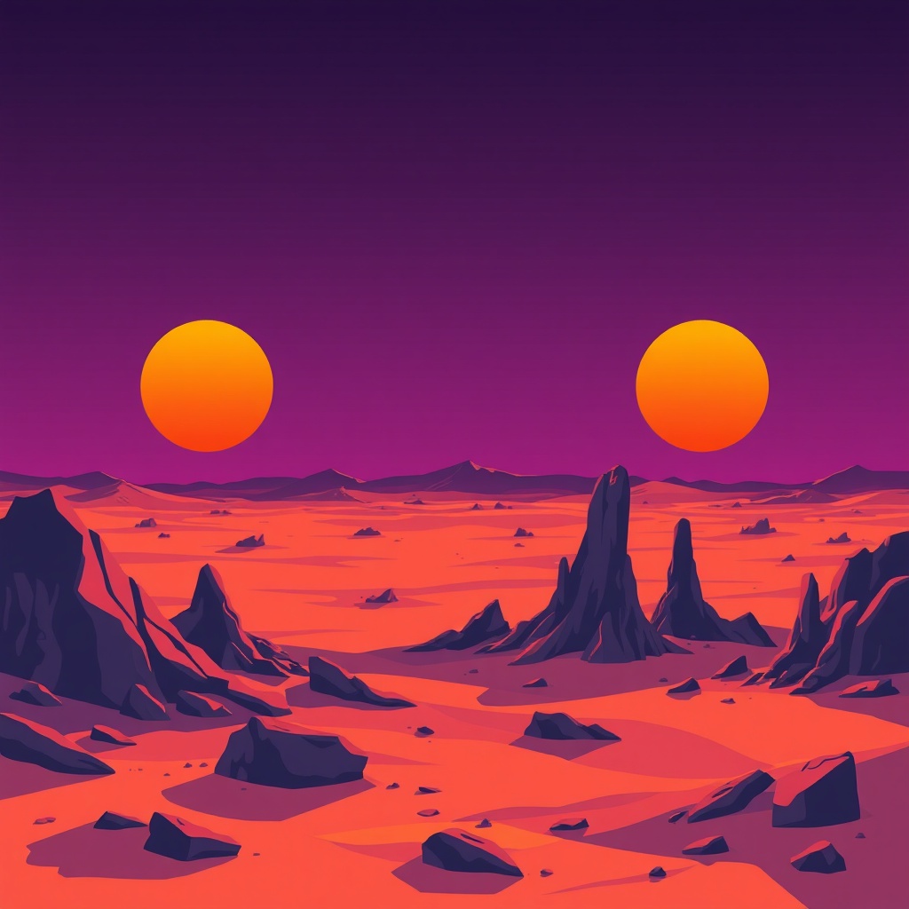 Alien Sunset