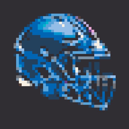 Football Helmet mosaic