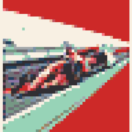 Race Car mosaic